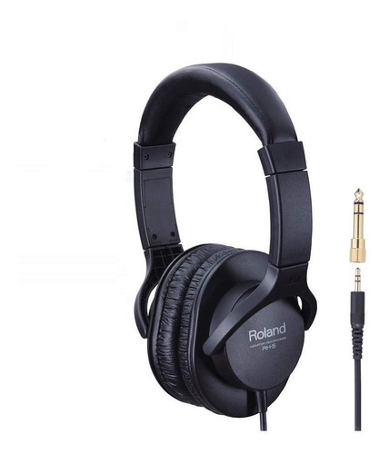 Fone De Ouvido Over-ear Roland Rh-5 Preto