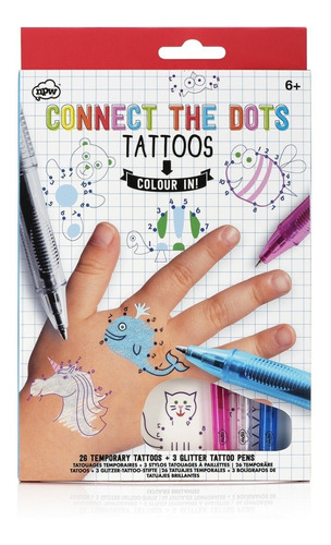 Conecta Los Puntos Tatuaje Temporales - Connect The Dots