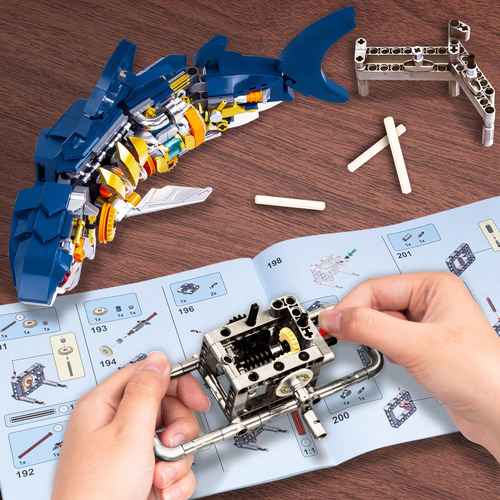 Bloques De Tiburón: Construcción, Juego Y Creatividad