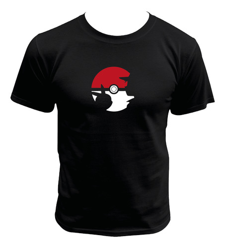Camiseta De Pokémon Pikachu Y Ash Liga Competitivo Camiseta