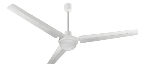 Ventilador Techo Liliana Vthi513 Bco 3 Palas De Metal, 1.4m