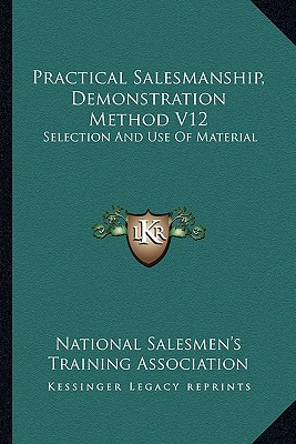 Libro Practical Salesmanship, Demonstration Method V12: S...