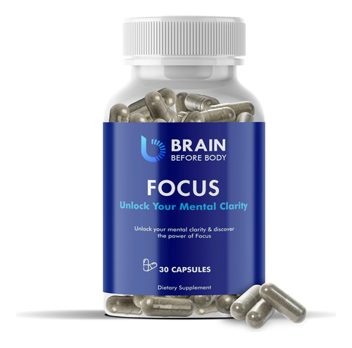 Brain Before Body Suplemento Focus Peak Para Mejorar Las Hab