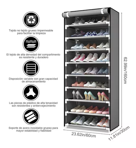 ANDIA Studio - ☑️Acondicionamos está zapatera junto al closet ya existente  con capacidad para 44 pares entre zapatillas, tacos y botas. ☑️Si tienes un  proyecto o mueble en mente, escríbenos un DM