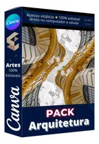 Comprar 25 Artes Para Arquitetura E Urbanismo: Editáveis Com Canva