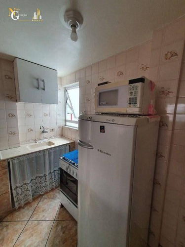 Imagem 3 de 9 de Kitnet À Venda, 30 M² Por R$ 117.000,00 - Aviação - Praia Grande/sp - Kn0487