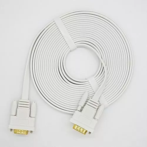  DTech Cable largo para monitor de computadora VGA de