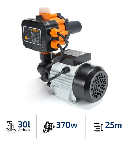 Imagen 2 de 8 de Bomba Presurizadora Elevadora Inteligente 4 Baños 1/2hp