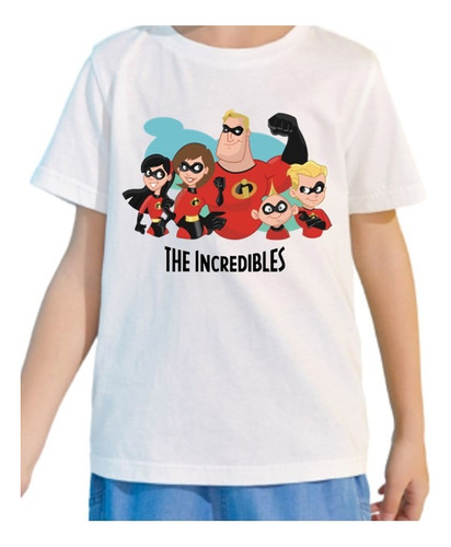 Polera Niño Unisex Los Increíbles 1