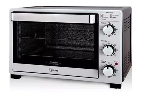 Imagen 3 de 6 de Horno Eléctrico Midea Convección 32l Silver