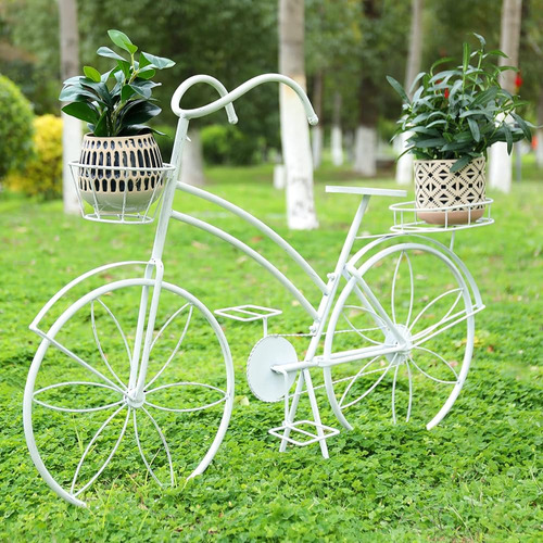 Chonsun Soporte De Planta De Bicicleta Jardinera De Pie De M