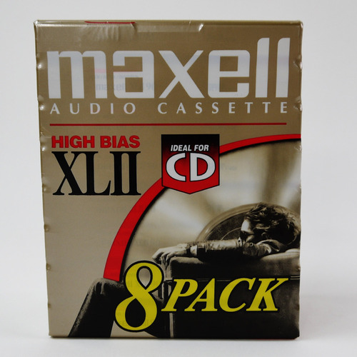 Maxell Xlii De Casetes De Audio8pack, -90minute- Alta Bias