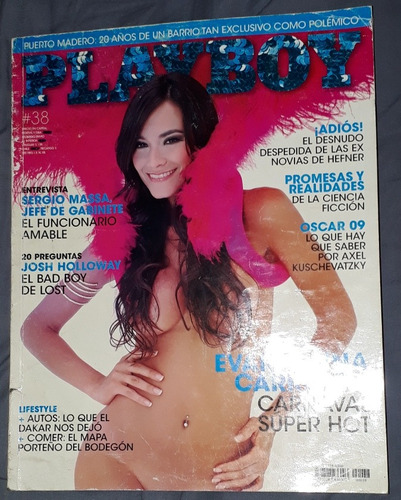 Playboy N° 38 Evangelina Carrozzo