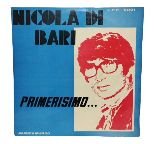 Nicola Di Bari  Primerisimo, Lp La Cueva Musical