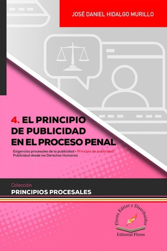 4. El Principio De Publicidad En El Proceso Penal