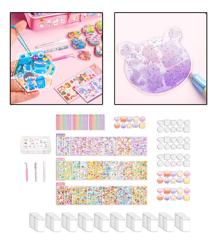 Juego De Pegatinas Para Tarjetas, Kit Decorativo 60 Piezas