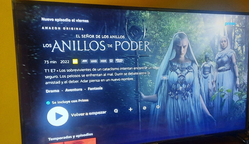 Imagen 2 de 5 de Televisor Smarttv 4k Aiwa 50 Pulgadas. Modelo Aw50b4k