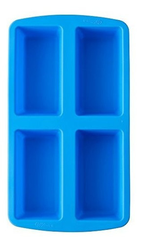 Wilton Easy Flex Silicone Four Cavity Mini Loaf Pan