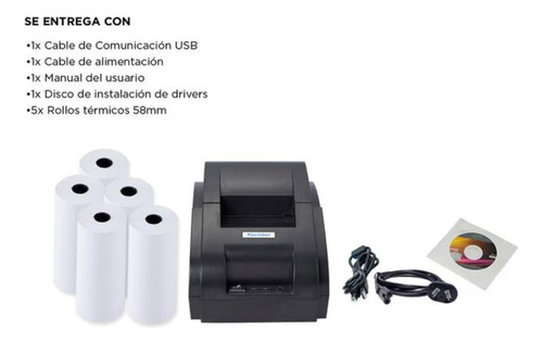 Impresora Térmica Xprinter Xp58