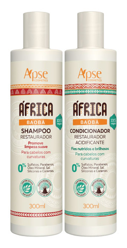 Shampoo + Condiconador África Baobá 300ml