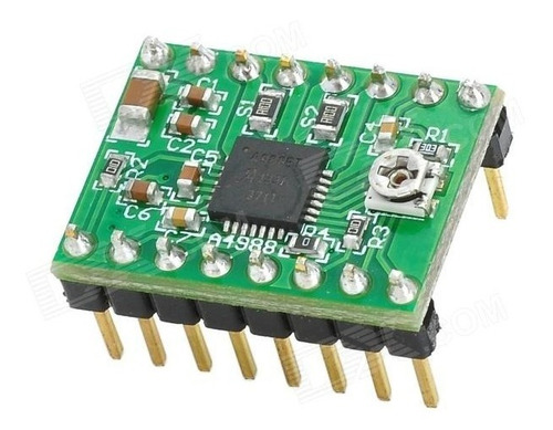 Modulo A4988 Driver Pololu 3d Ramps Cnc Arduino C/disipador