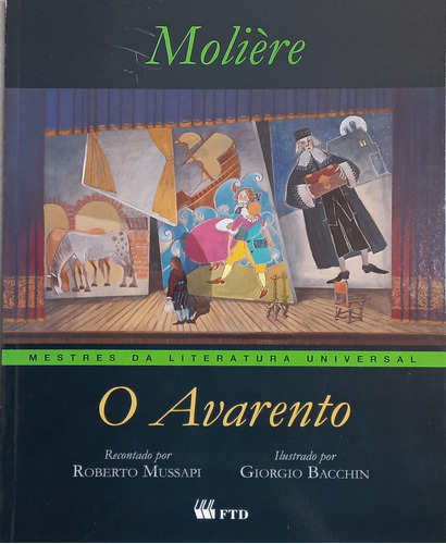 O Avarento: -bjetivo: Barcelona + Mp3 Descargable, De Molière. Editora Ftd, Capa Mole, Edição 1 Em Português, 2008