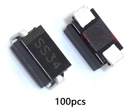 2 X 100 Uds 1n5822 Sma Ss34 Smd Diodo Schottky Kit Surtido