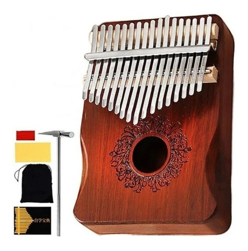 17 Teclas Kalimba, Pulgar, Piano Africano