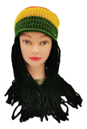 Gorro Rastas Crochet Niños Y Adultos