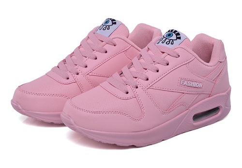 Tenis Deportivos Con Cápsula De Aire Para Mujer, Blanco