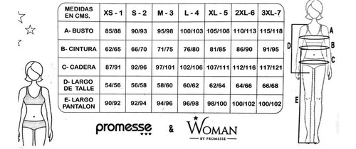 Pijama Invierno Promesse Woman 15047 Lenceria Urbana