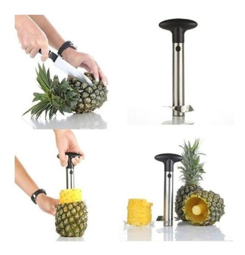 Pelador Rebanador Extractor Piña Acero Inoxidable 