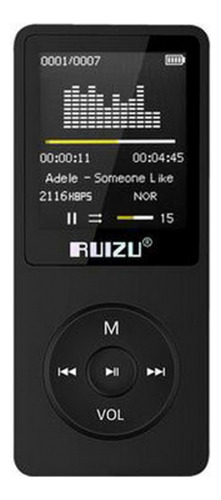 Tarjeta Mp3 Ruizu X02 De 8 G, Sin Pérdidas, Añadir 16 G