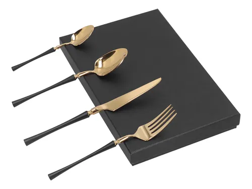 comprar Juego De Cuchillos, Tenedor Y Cucharas Para Cubiertos, 4 Uni