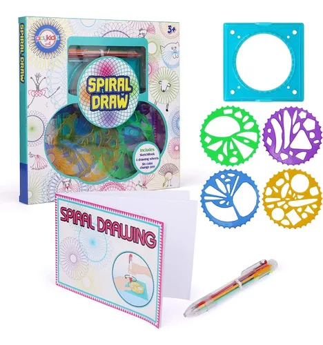 comprar Reglas Geometricas Espiral Mandalas Regletas Niños Didactico