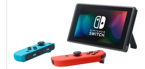 Nintendo Switch 32gb Standard Rojo Neón, Azul Neón Y Negro.