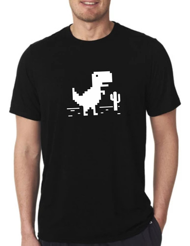 Remera Estampado Dino Calidad Algodón Premium T: S Al Xxl