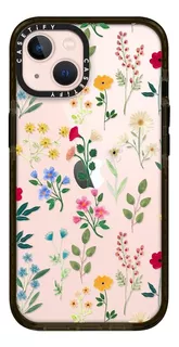 Funda De Celular Casetify Para iPhone 13 Estampa Flores