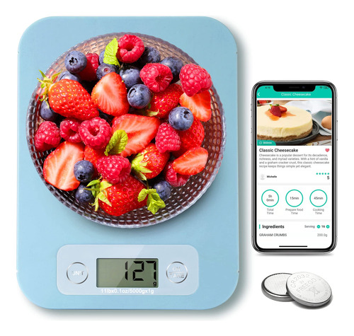 Bscula Digital De Alimentos - Bscula Inteligente De Cocina C