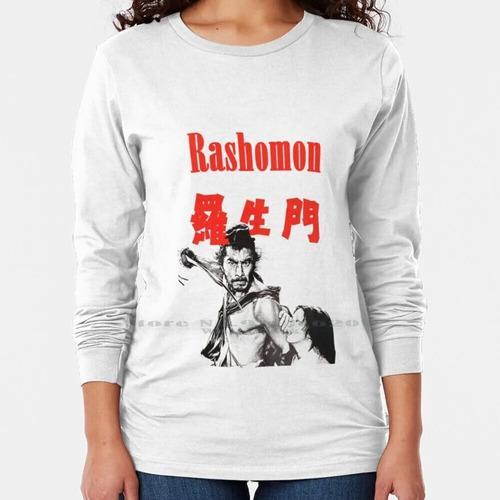 Camiseta Rashomon De Algodón Puro Seven Akira Kurosawa Ozu
