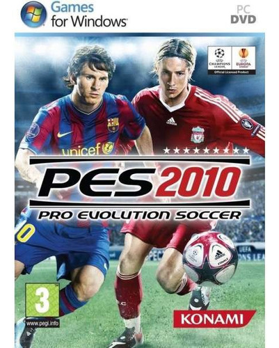 Pro Evolution Soccer 2010 Pes 2010 Digital Pc