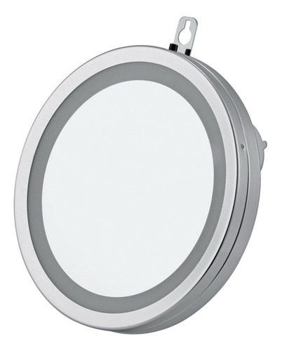 Imagen 1 de 9 de Espejo De Succión- Iluminado 18 Leds - Aumento X5 - 17,78cm