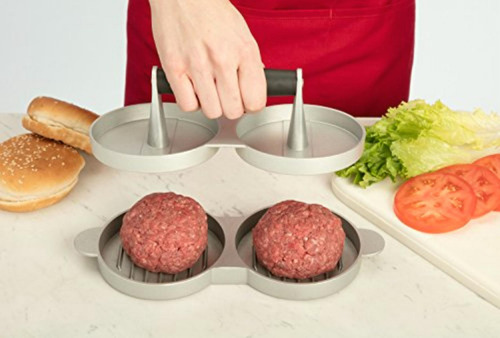 Cuisinart Cabp-320 Prensa Doble Para Hamburguesas De