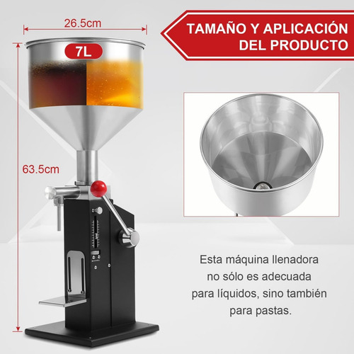 Máquina Manual Para Llenar Botellas 5 A 50 Ml Alta Precisión