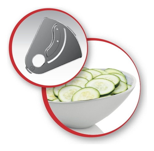 Procesadora De Alimentos Moulinex Soleil Color Blanco