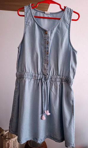 Vestido Color Jean Niña Cheeky Talle 12