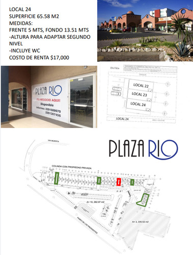 Local Comercial En Renta Excelente Ubicación En El Blvd Principalde Boca Del Rio