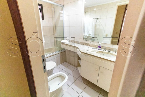 Imagem 7 de 15 de Flat Estilo Residencie, A Poucos Metros Da Av. Faria Lima E Nove De Julho - Sf30227