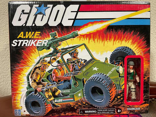 A.w.e. Striker G.i. Joe Hasbro (Usado)