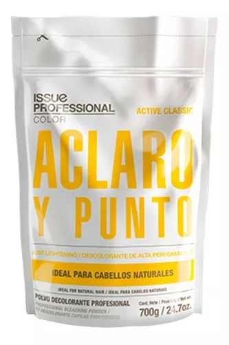 Issue Polvo Decolorante Aclaro Y Punto Pelo Natural X 700gr